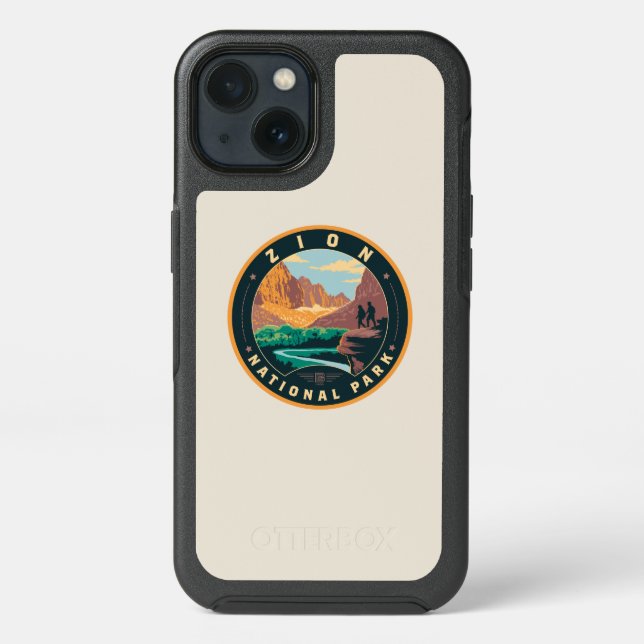 Zion National Park Otterbox iPhone Case (Back)