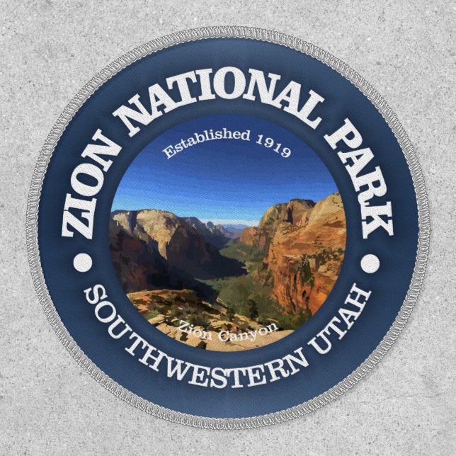 Zion National Park  Patch (Front)
