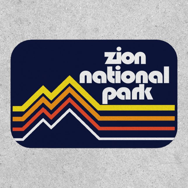 Zion National Park Patch (Front)