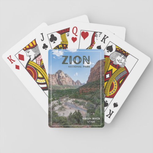 Zion National Park Playing Cards
