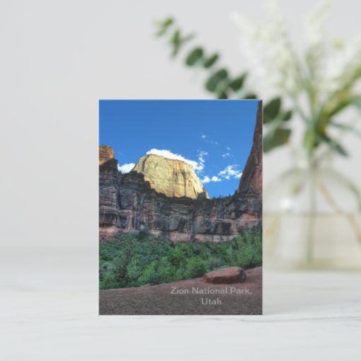 Zion National Park Postcard Zazzle