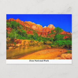Zion National Park Postcard