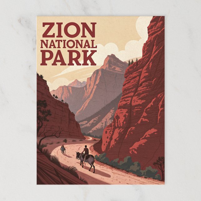 Zion National Park Postcard (Creator Uploaded)