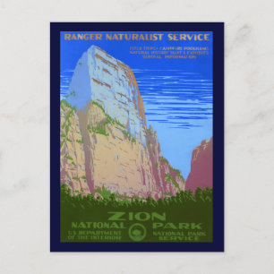 Zion National Park Postcard