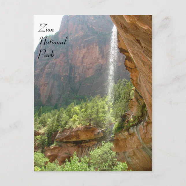 Zion National Park Postcard Zazzle