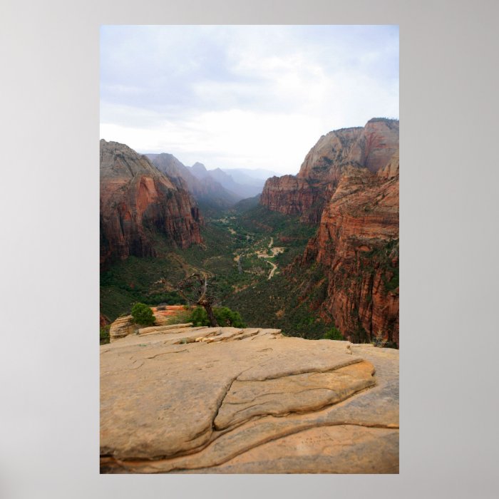 zion national park poster