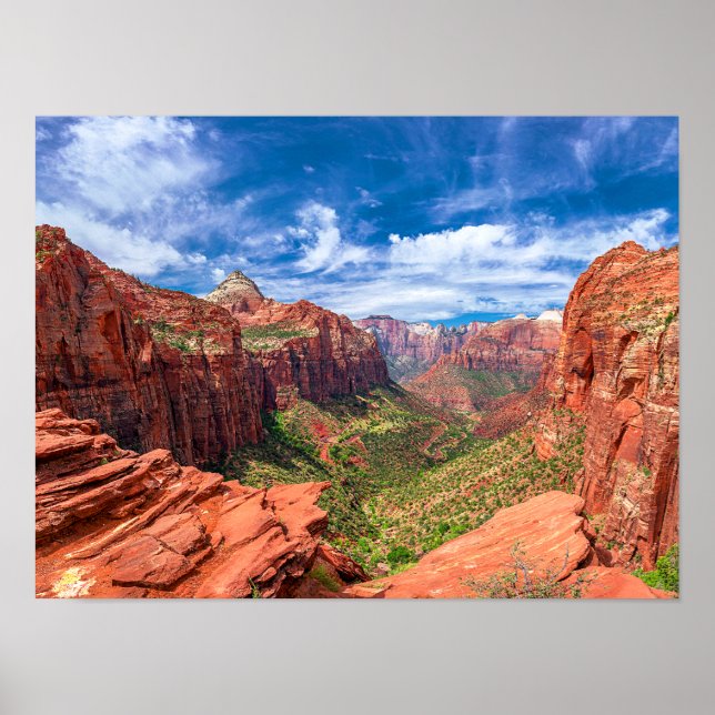 Zion National Park Poster (Front)