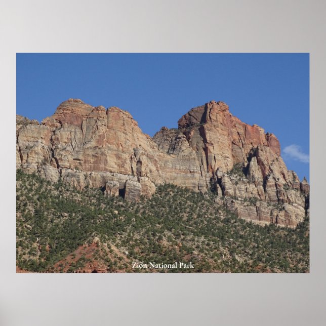 Zion National Park Poster (Front)