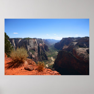 zion national park poster