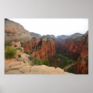 zion national park poster