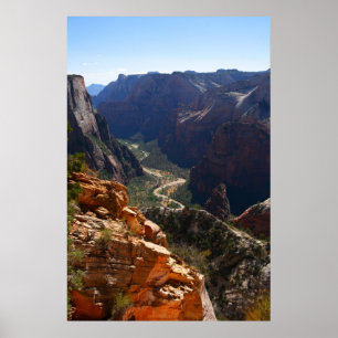 zion national park poster