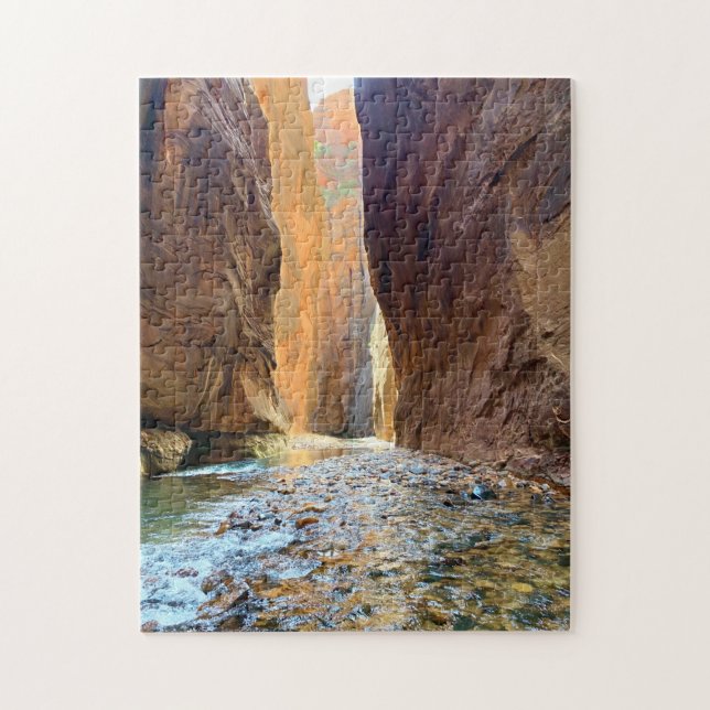 Zion National Park Puzzle, The Narrows Jigsaw Puzzle (Vertical)