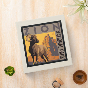 Zion National Park   Ram 3 Ring Binder