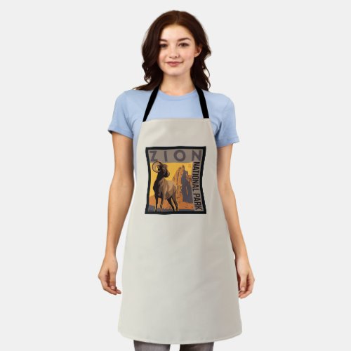 Zion National Park  Ram Apron