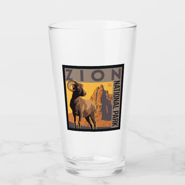 Zion National Park | Ram Glass (Front)