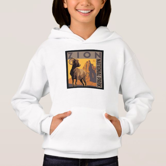 Zion National Park | Ram Hoodie (Front)