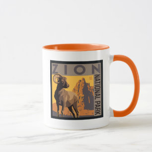 Zion National Park   Ram Mug