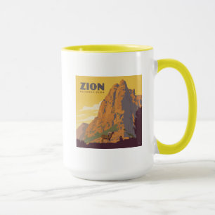 Zion National Park Ram Mug
