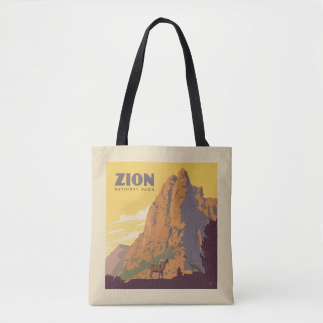 Zion National Park | Ram Tote Bag (Front)