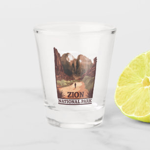 Zion National Park Shot Glass