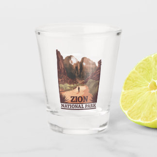 Zion National Park Shot Glass
