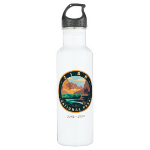 Zion National Park Stainless Steel Water Bottle