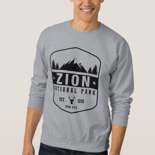 Zion National Park Sweatshirt (Front)