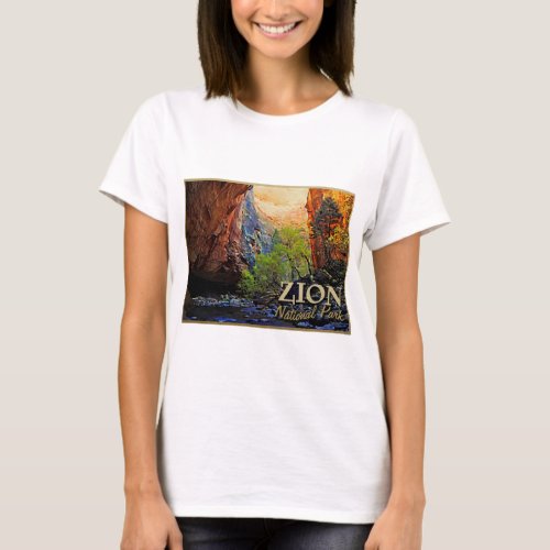 Zion National Park T_Shirt