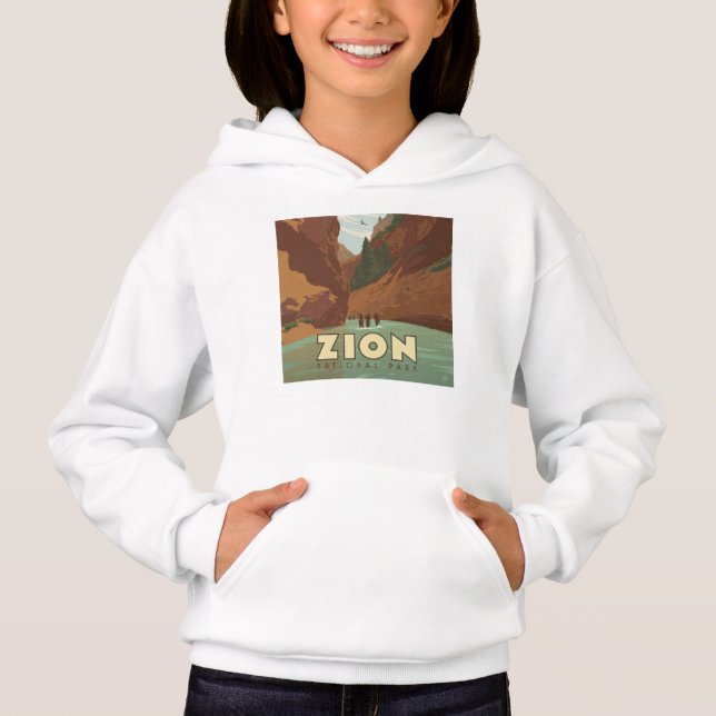Zion National Park | The Narrows Hoodie (Front)