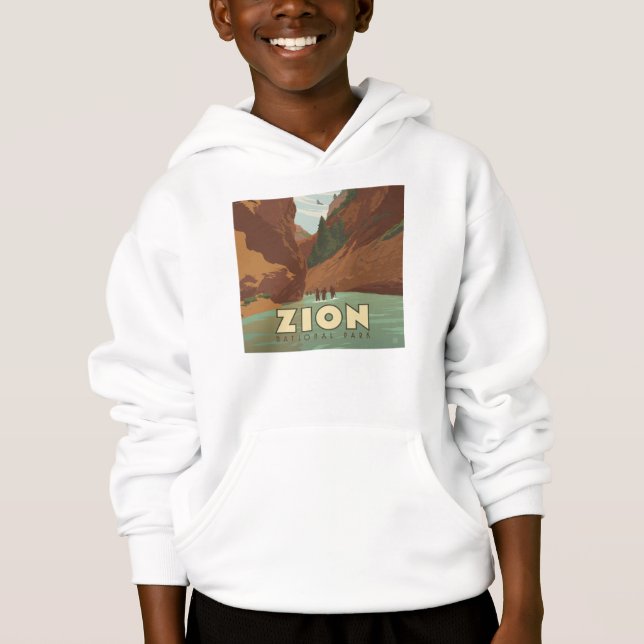 Zion National Park | The Narrows Hoodie (Front)