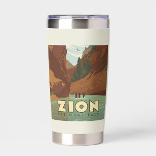 Zion National Park   The Narrows Insulated Tumbler