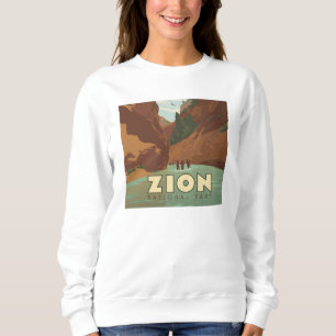 Zion National Park   The Narrows Sweatshirt