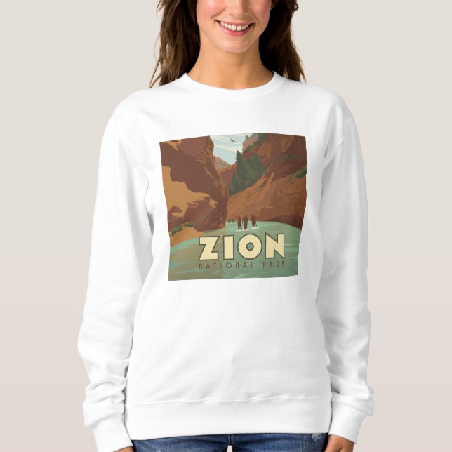 Zion National Park | The Narrows Sweatshirt (Front)