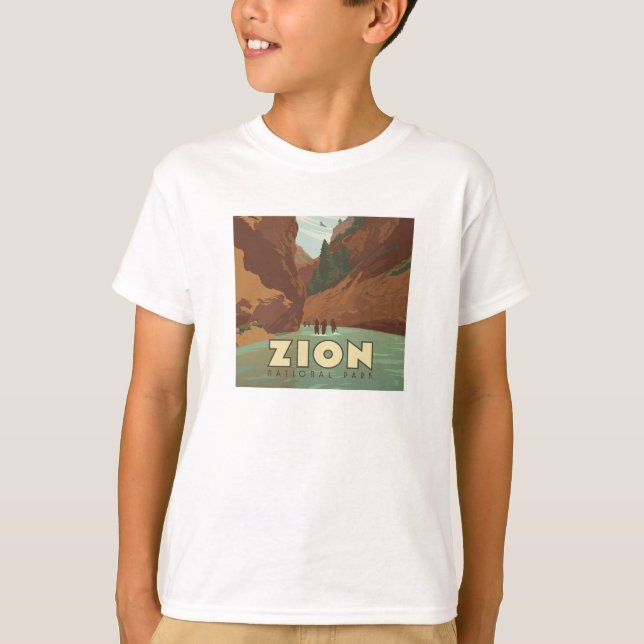 Zion National Park | The Narrows T-Shirt (Front)