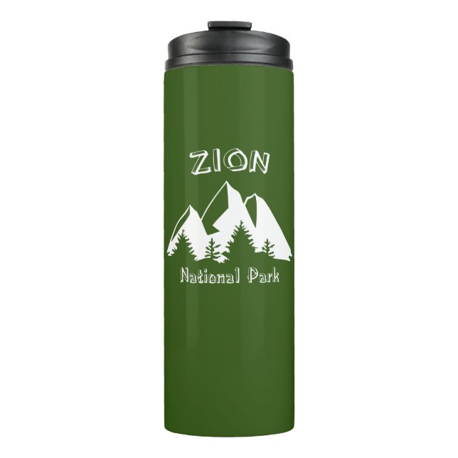 Zion National Park Thermal Tumbler (Front)