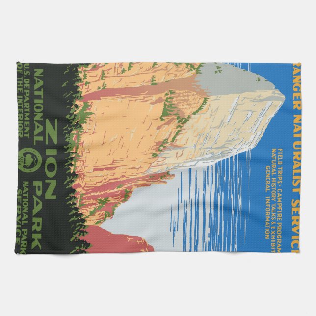 Zion National Park Towel (Horizontal)