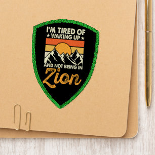 Zion National Park Trails Patch