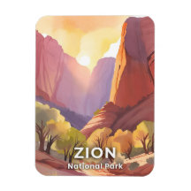 Zion National Park | Travel Watercolor