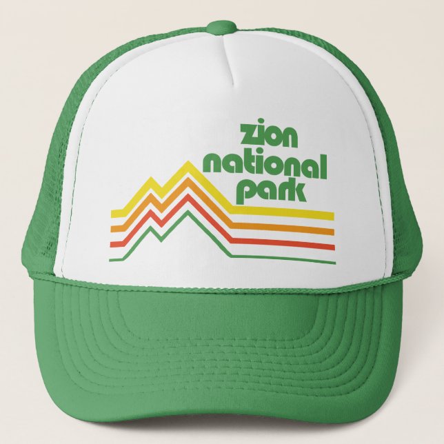 Zion National Park Trucker Hat (Front)