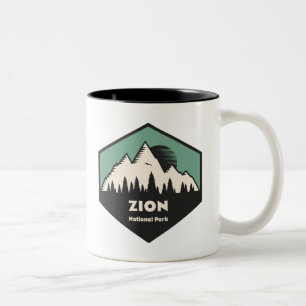 Zion National Park Two-Tone Coffee Mug
