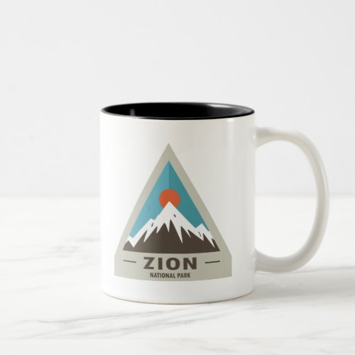 Zion National Park Two_Tone Coffee Mug