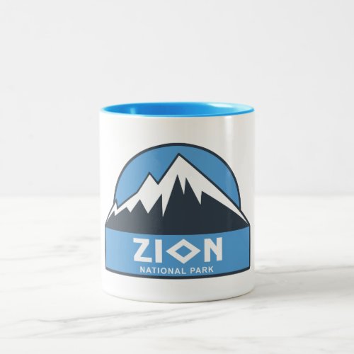 Zion National Park Two_Tone Coffee Mug