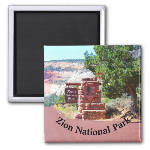 Zion National Park USA Magnet