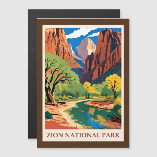 Zion National Park, Utah, (Front/Back)