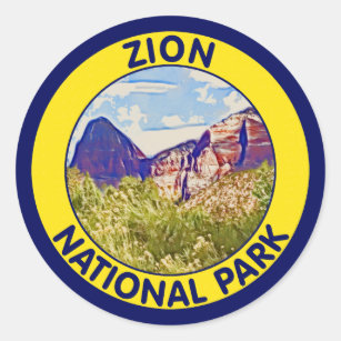 Zion National Park Stickers - 100% Satisfaction Guaranteed | Zazzle