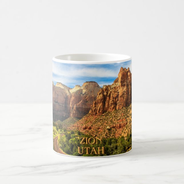 Zion National Park - Utah Coffee Mug (Center)