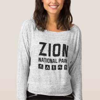 Zion National Park (Utah) flowy shirt