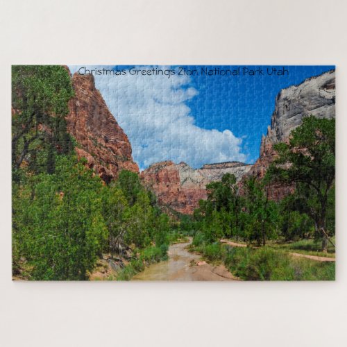 Zion National Park Utah Jigsaw Puzzle