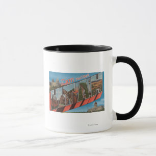 Zion National Park, Utah - Large Letter Scenes Mug