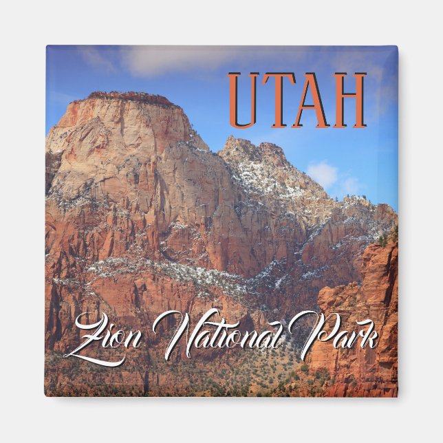 Zion National Park Utah Magnet (Front)
